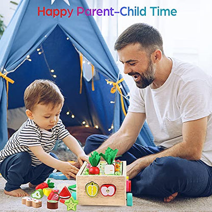 KMTJT Toddlers Montessori Wooden Educational Toys