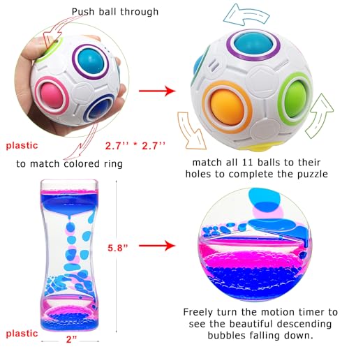 35-Piece Sensory Fidget Toy Set for Kids