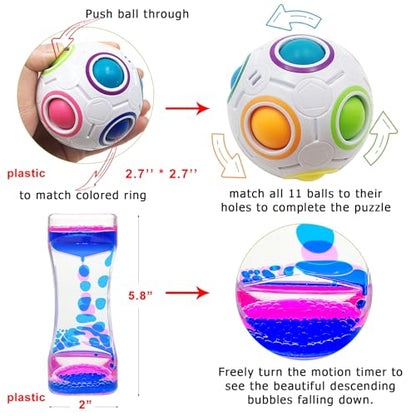 35-Piece Sensory Fidget Toy Set for Kids