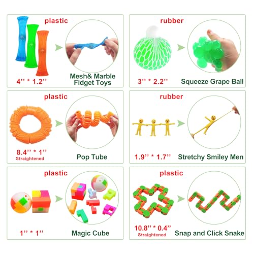 35-Piece Sensory Fidget Toy Set for Kids