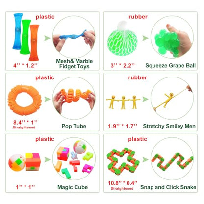 35-Piece Sensory Fidget Toy Set for Kids