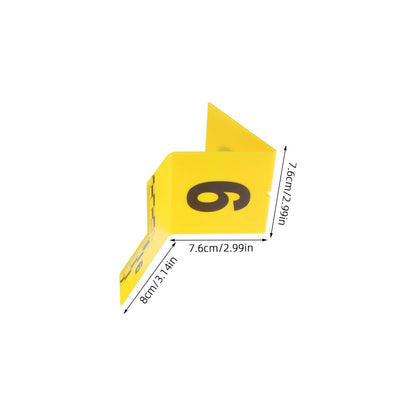 Crime Scene Evidence Markers for Detective Games