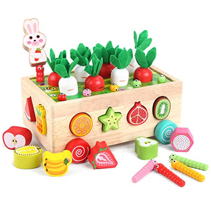 KMTJT Toddlers Montessori Wooden Educational Toys
