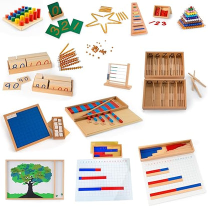 Montessori Curriculum Materials Set for Kids