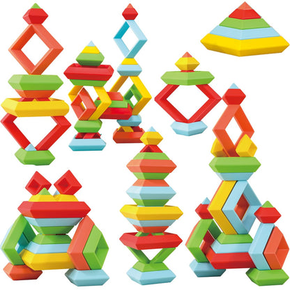 30-Piece Large Building Blocks Set