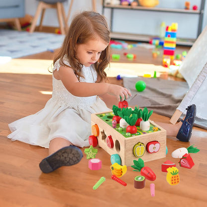 KMTJT Toddlers Montessori Wooden Educational Toys