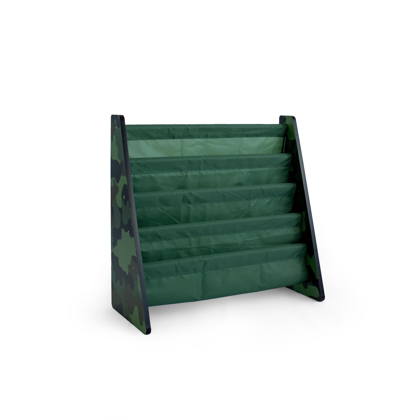 4-Tier Kids Sling Bookshelf Organizer