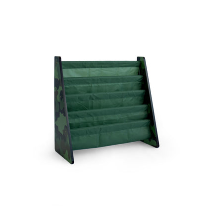 4-Tier Kids Sling Bookshelf Organizer
