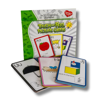 Touch and Feel Alphabet Flash Cards for Toddlers