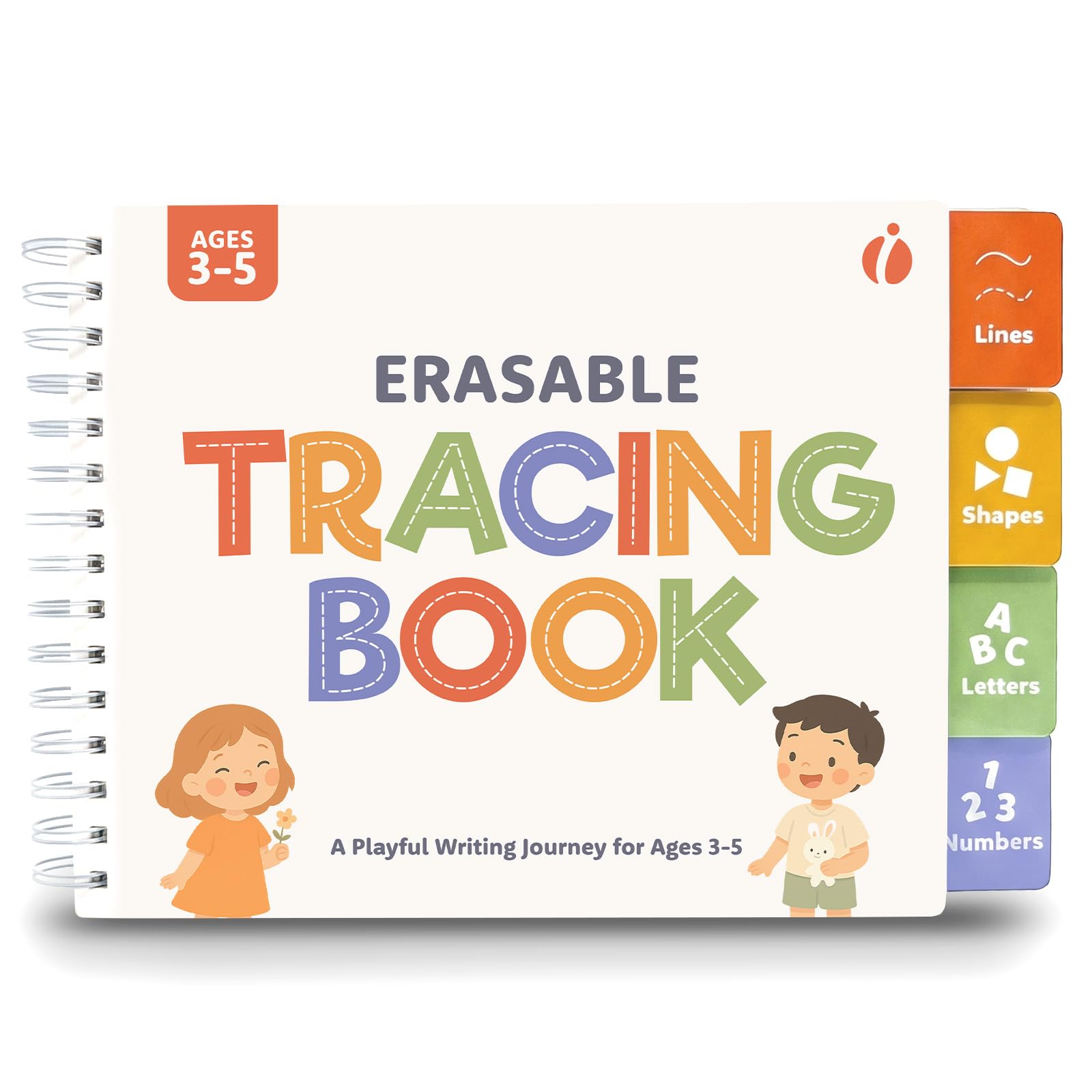 Reusable ABC Tracing Workbook for Kids
