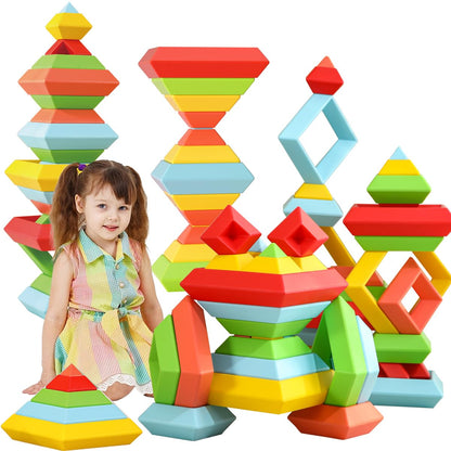 30-Piece Large Building Blocks Set