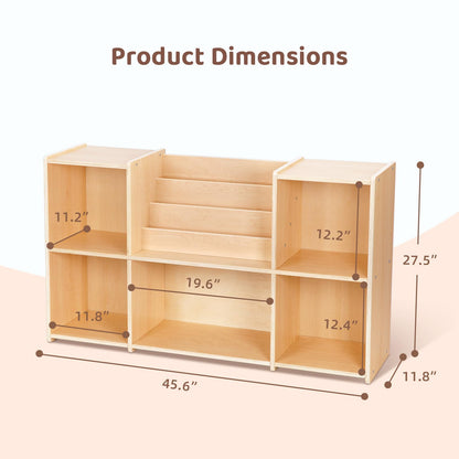 Montessori Kids Shelf Organizer
