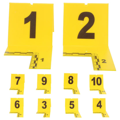Crime Scene Evidence Markers for Detective Games