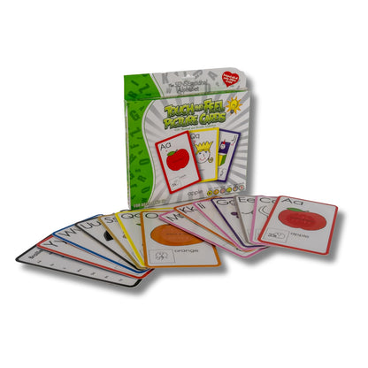 Touch and Feel Alphabet Flash Cards for Toddlers