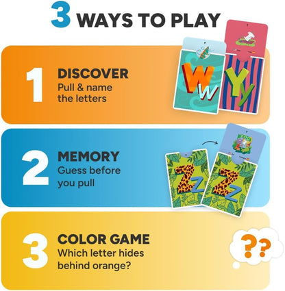 Bilingual Alphabet Flash Cards for Toddlers