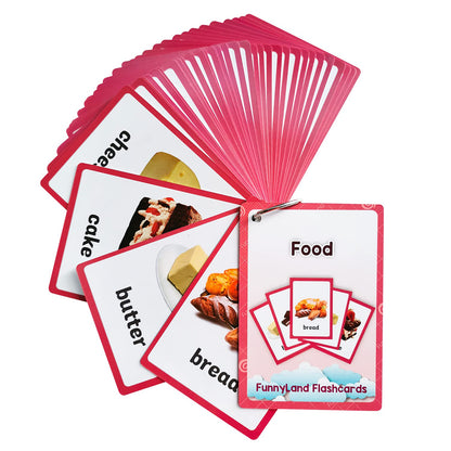 English Word Flash Cards for Preschool Learning