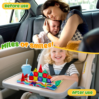 Magnetic Building Tiles STEM Learning Set