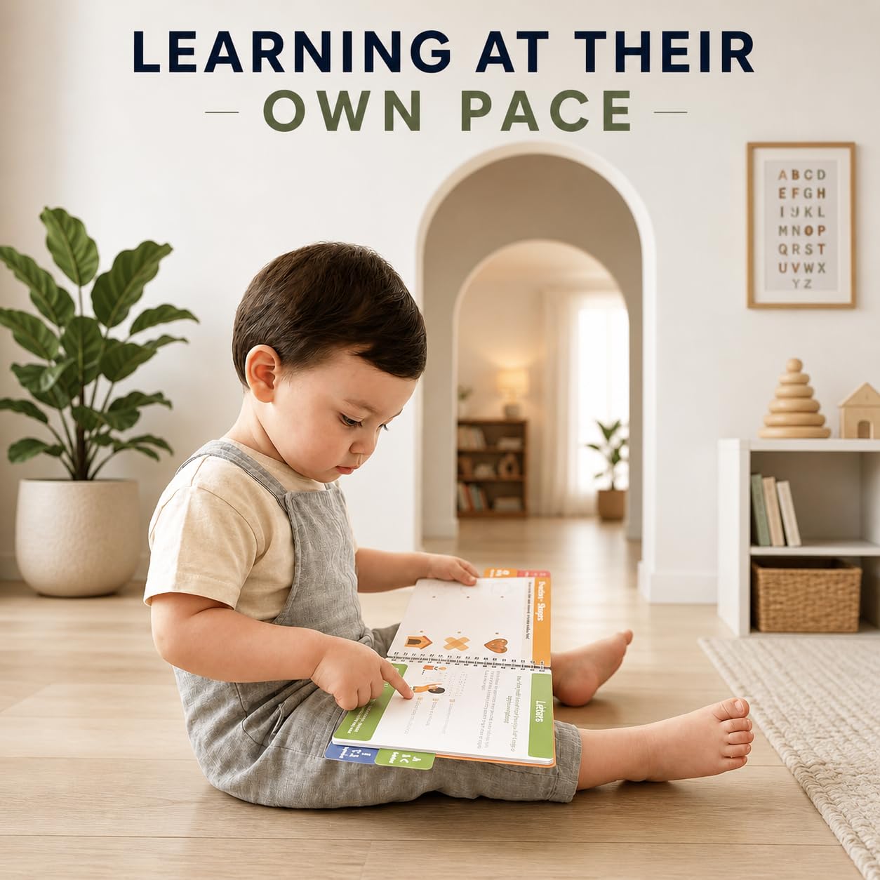 Reusable ABC Tracing Workbook for Kids