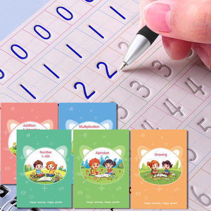 Reusable Handwriting Practice Book for Kids