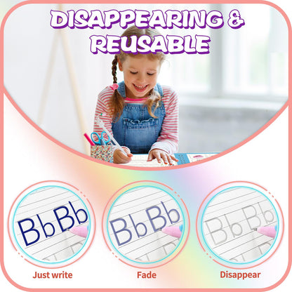 Reusable Handwriting Practice Book for Kids