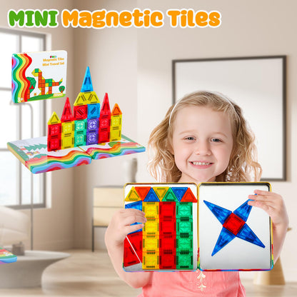 Magnetic Building Tiles STEM Learning Set