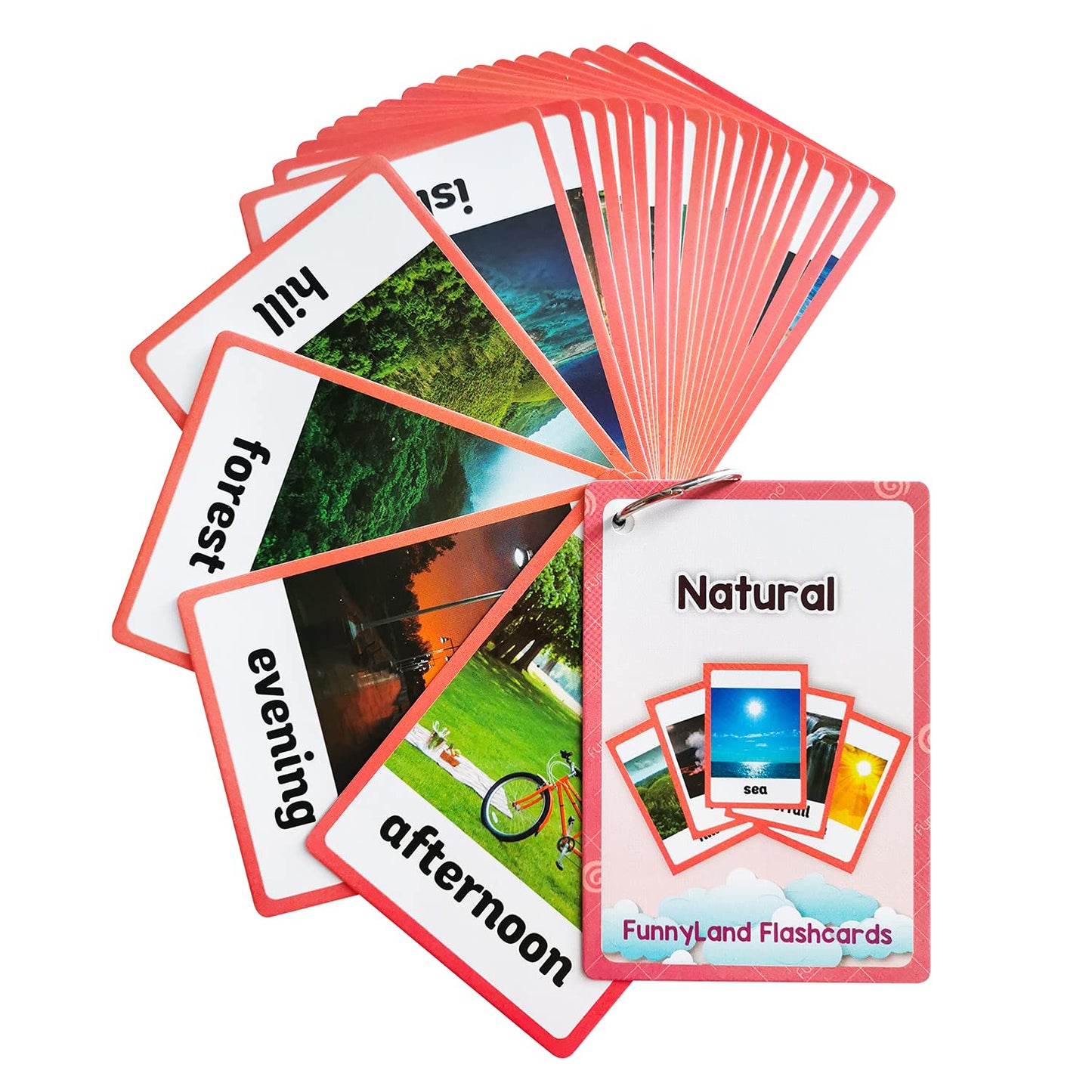 English Word Flash Cards for Preschool Learning