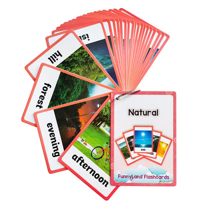 English Word Flash Cards for Preschool Learning