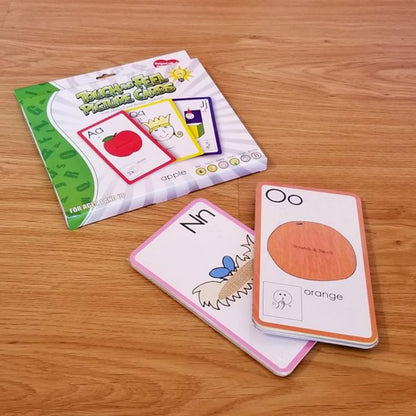 Touch and Feel Alphabet Flash Cards for Toddlers
