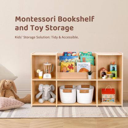 Montessori Kids Shelf Organizer