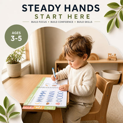 Reusable ABC Tracing Workbook for Kids