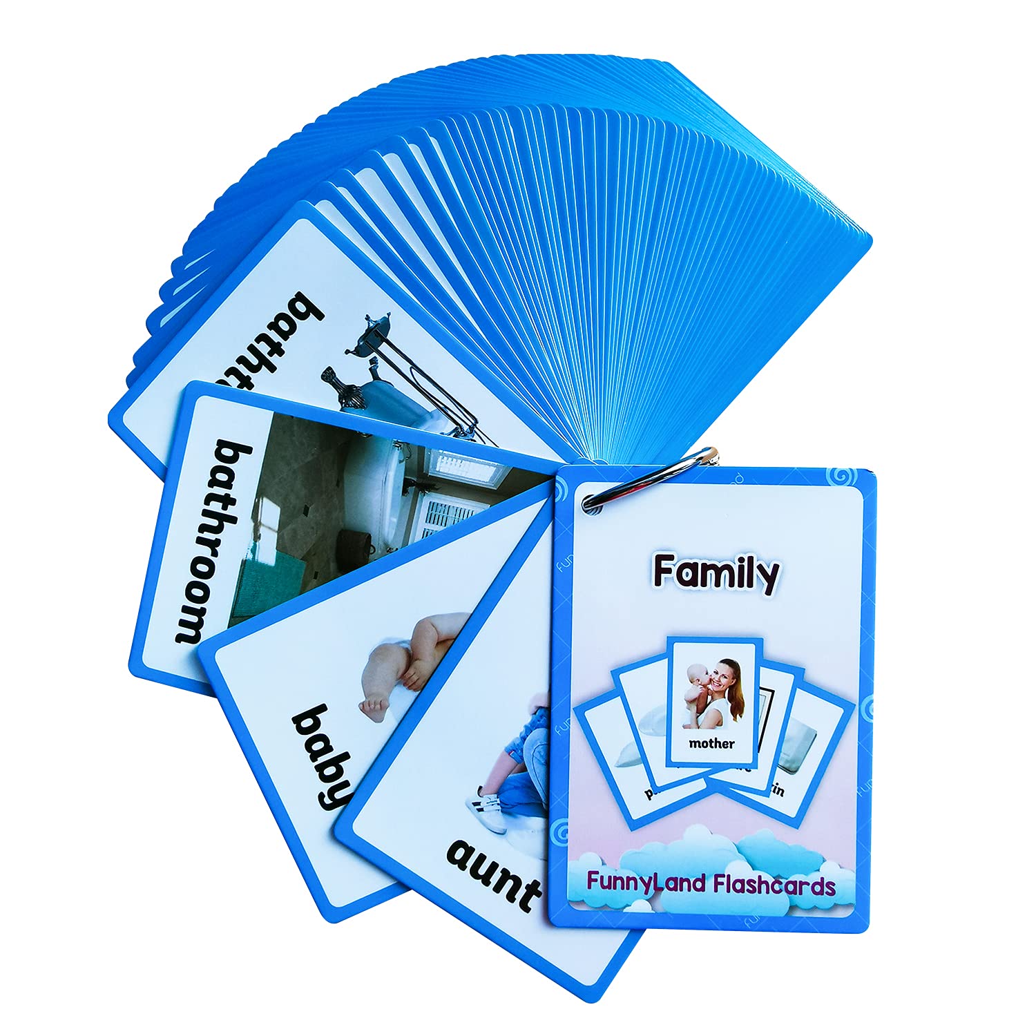 English Word Flash Cards for Preschool Learning