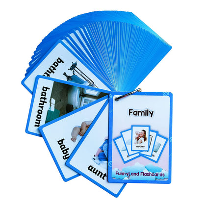 English Word Flash Cards for Preschool Learning