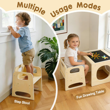Montessori Toddler Table and Chair Set