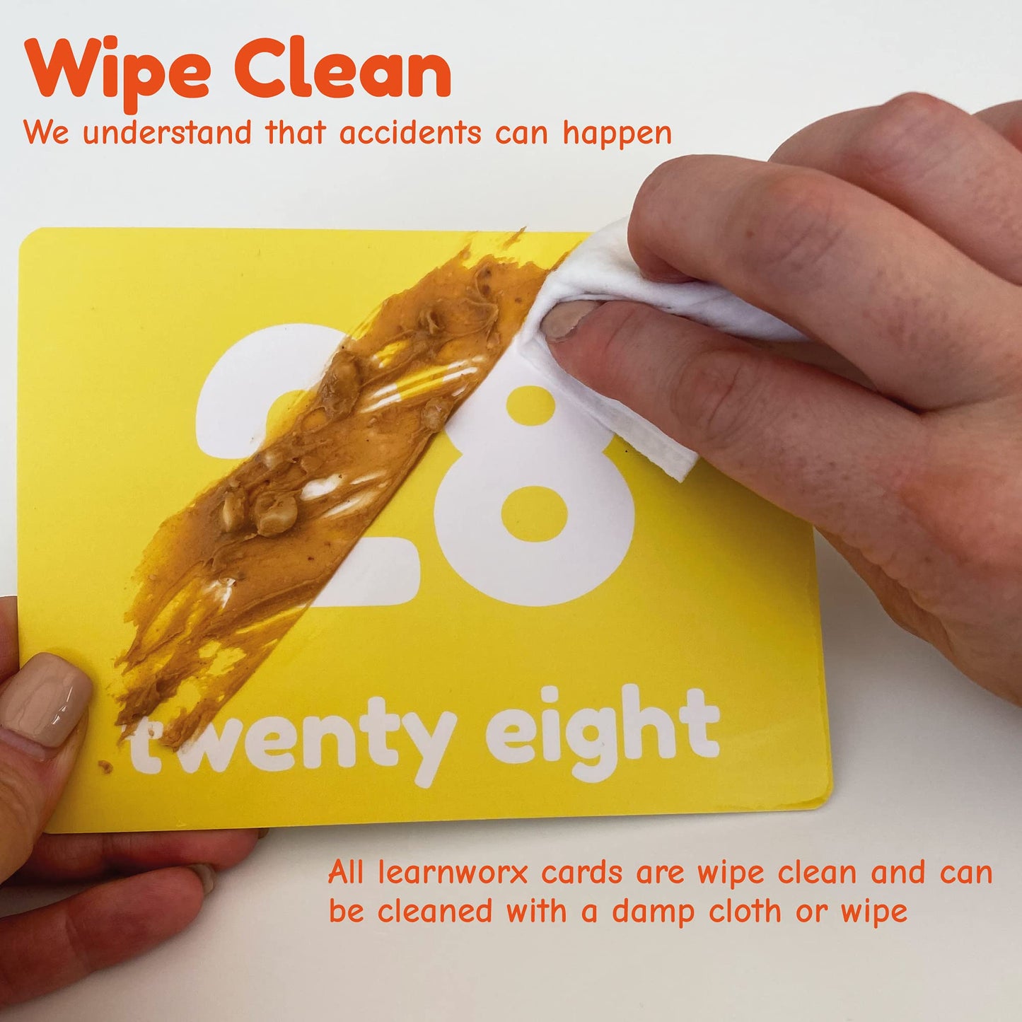 Number Flash Cards for Toddlers 1-100