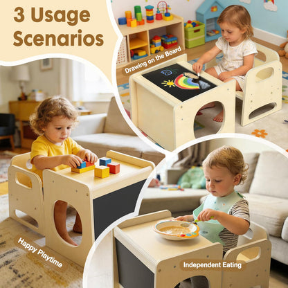 Montessori Toddler Table and Chair Set