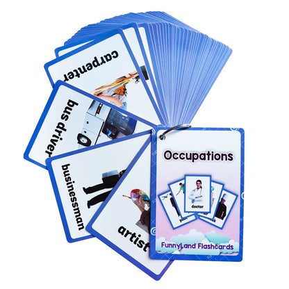 English Word Flash Cards for Preschool Learning