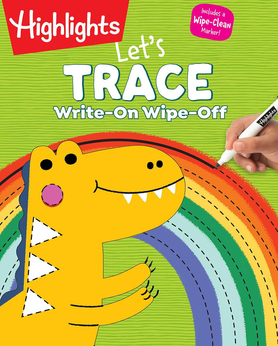 Dry Erase Letter Tracing Activity Book for Kids
