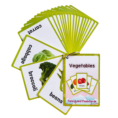 English Word Flash Cards for Preschool Learning