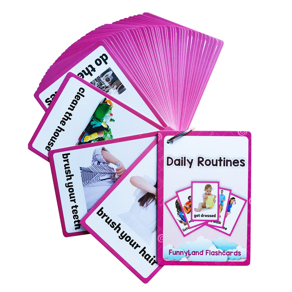 English Word Flash Cards for Preschool Learning