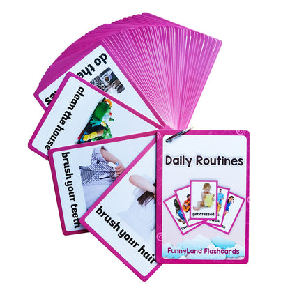 English Word Flash Cards for Preschool Learning