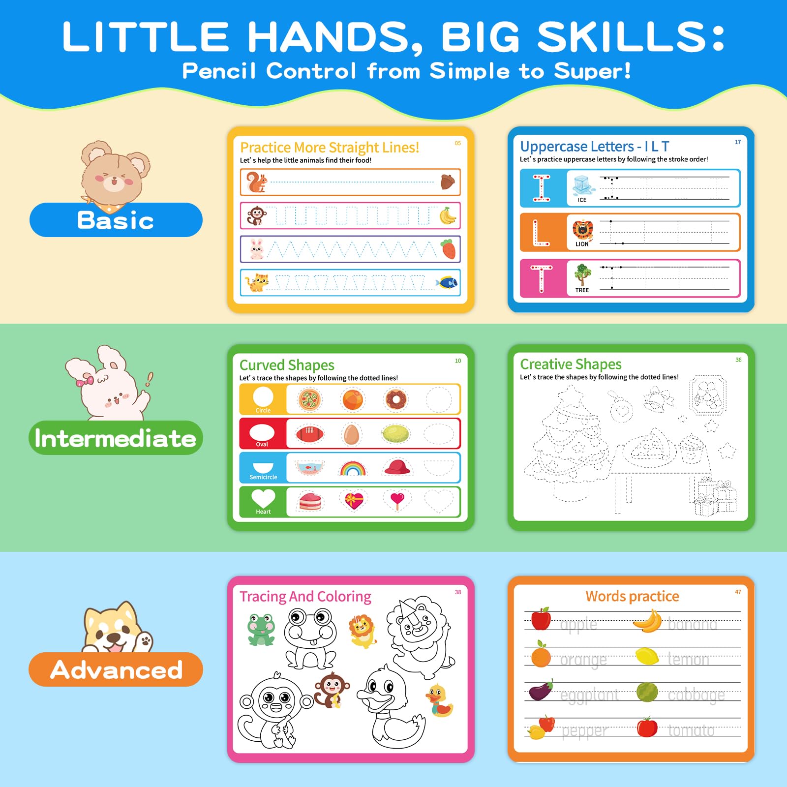 YySiRui Preschool Learning Activities