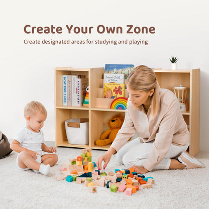 Montessori Kids Shelf Organizer
