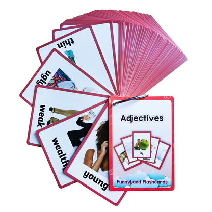 English Word Flash Cards for Preschool Learning