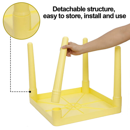 Kids Activity Table and Chairs Set for Playroom
