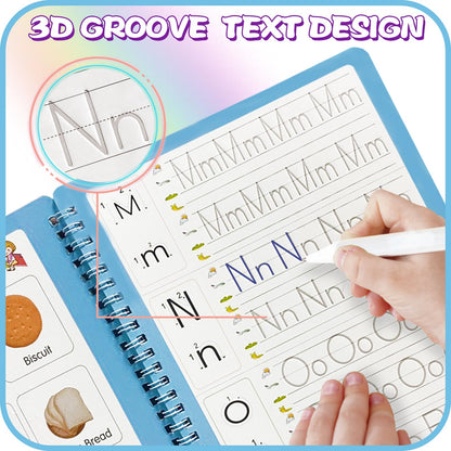Reusable Handwriting Practice Book for Kids