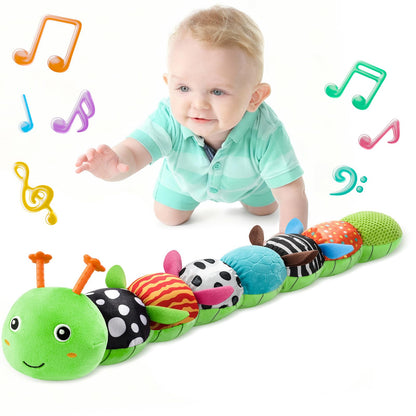 Musical Sensory Caterpillar Toy for Babies
