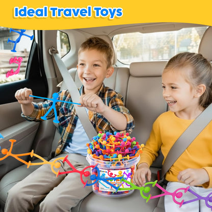 100-Pack Stretchy Suction Fidget Toys for Kids