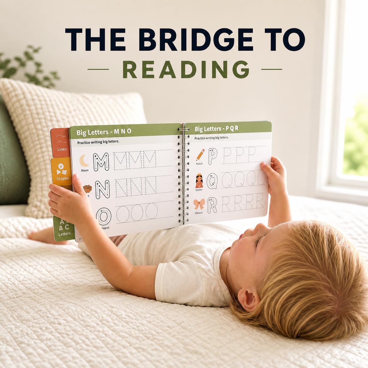 Reusable ABC Tracing Workbook for Kids