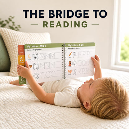 Reusable ABC Tracing Workbook for Kids