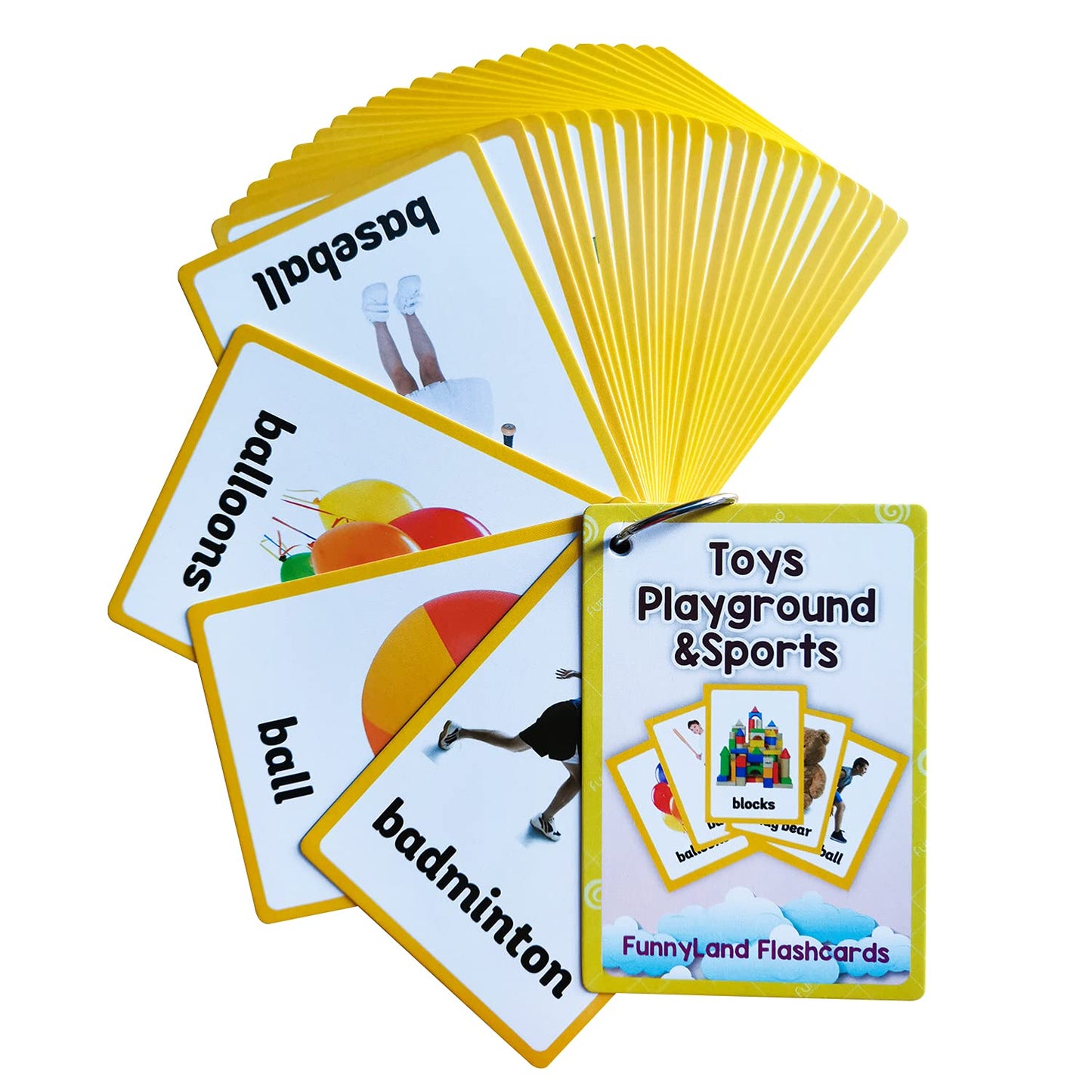 English Word Flash Cards for Preschool Learning